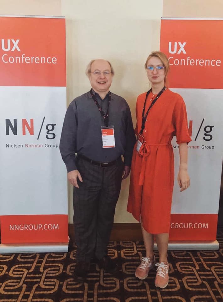 С Дональдом Норманом на UX Conference, Лос-Анджелес